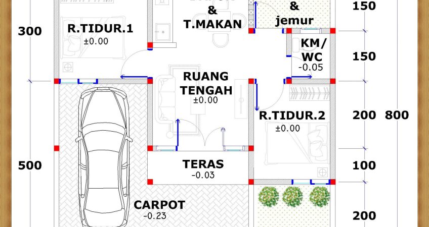 Kumpulan Denah Rumah Lantai Terbaru Arsifan Project